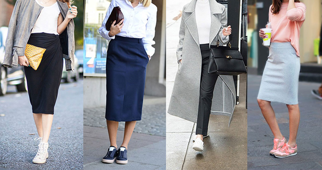 Styling Trainers for Work - by Sophie Cliff