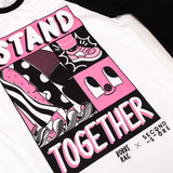 SECOND STORE x BOBBI RAE - Stand Together Unisex Baseball Tee
