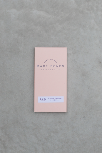 Bare Bones Chocolate - Honduras 60% Milk Chocolate