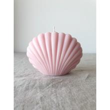HEBE Shell Candle - Rose Pink
